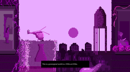 Ce long site en scrollytelling analyse l'évolution des films de science fiction au travers des années.